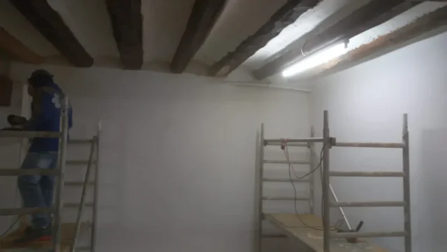 Molino-historico-en-la-poblacion-de-Bronchales-Restauracion-estructural-de-vigas-011