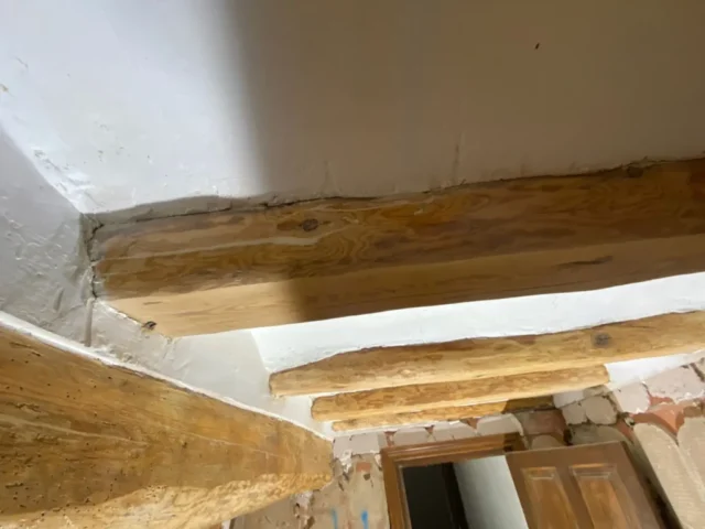 Molino-historico-en-la-poblacion-de-Bronchales-Restauracion-estructural-de-vigas-119